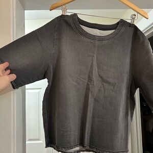 MM6 Black Tee, women’s size 42 (EU)